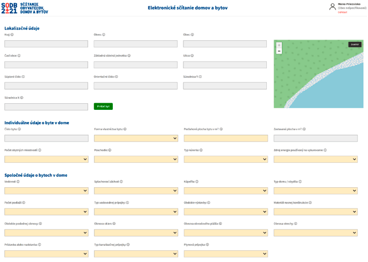 Census Sample Form